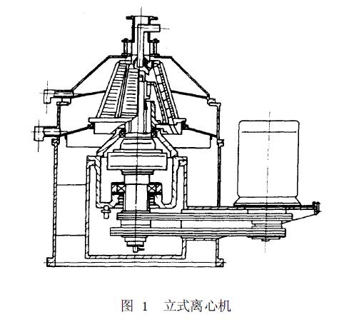立式離心機(jī)(LLL 型)，見(jiàn)圖 1